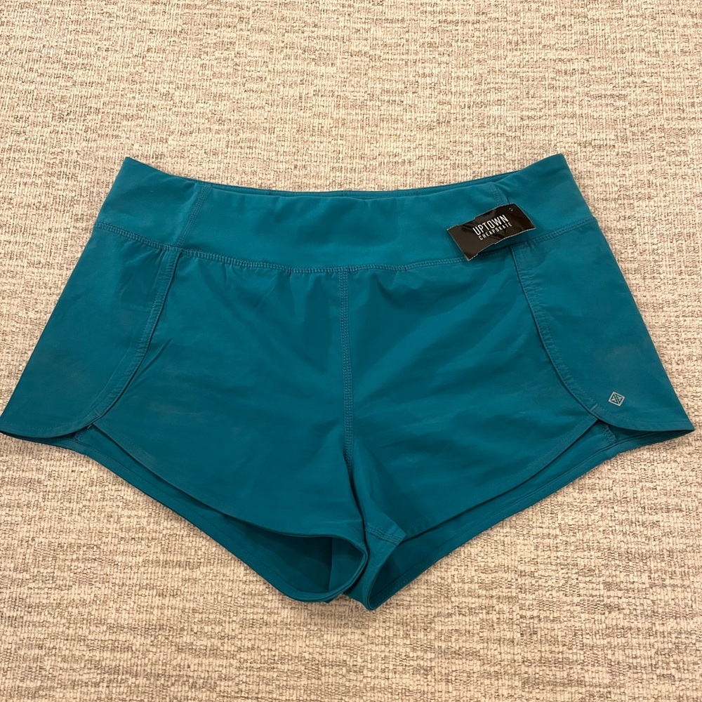 Turquoise Antonio Melani Athletic Shorts